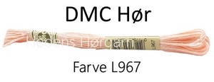 DMC hør farve 967 lys rosa
